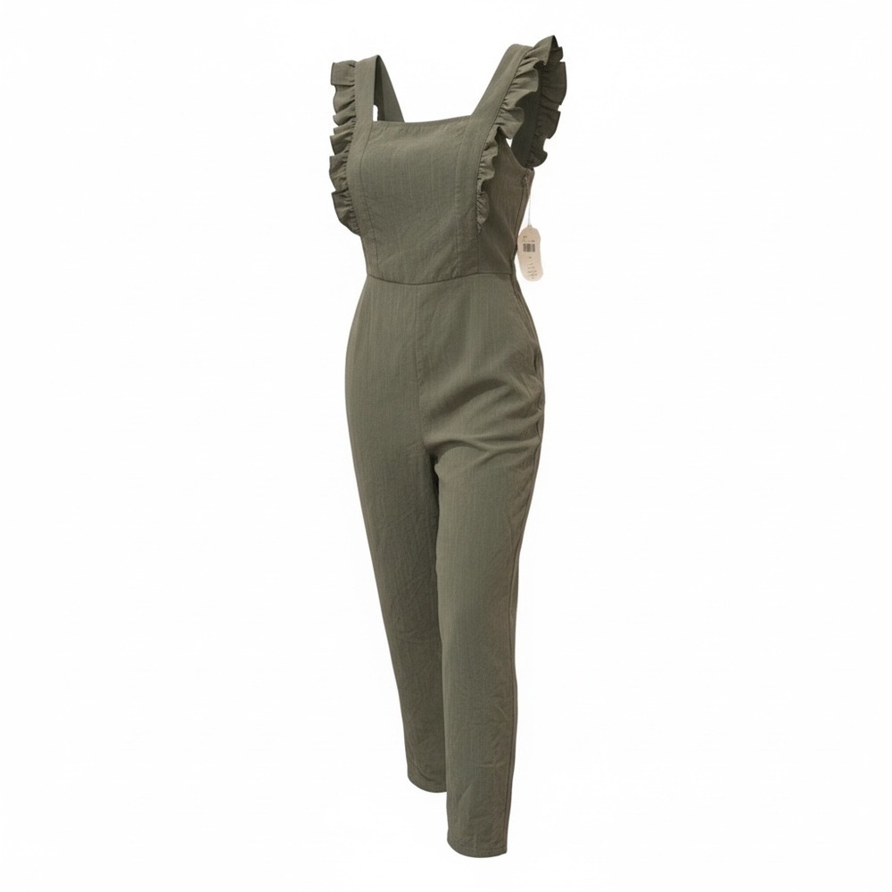 Altar’d State NWT olive green jumpsuit, small
